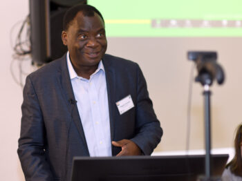 Prof. Aggrey Ambali officially closing the Workshop